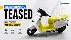 Upcoming Ather Konarc Teased, Will Feature Metal Body 
